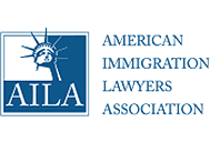 Image displays the AILA logo symbolizing the association's commitment to immigration legal services - Forbes Legal Group