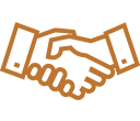 Icon symbolizing trust and understanding in legal services - Forbes Legal Group